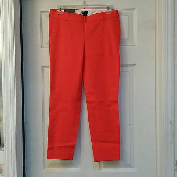 Jcrew Red Winnie pant - Picture 2 of 5